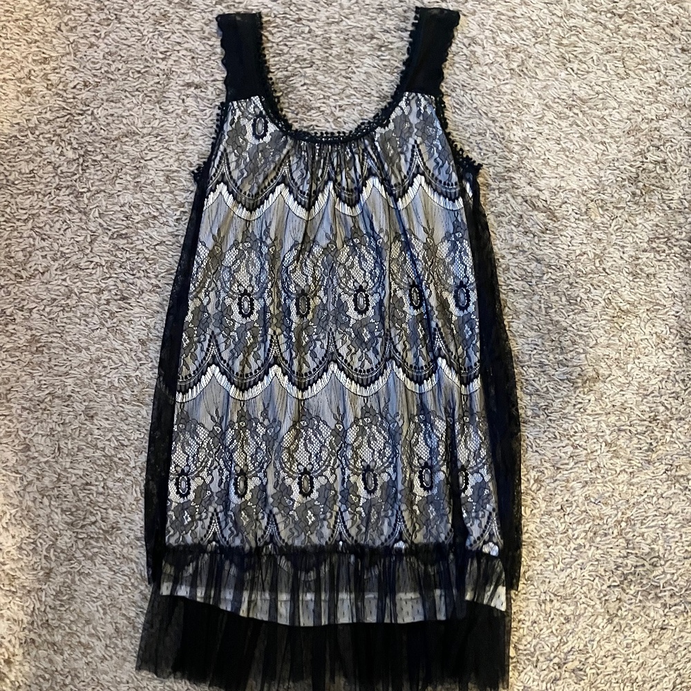 Black Lace Dress